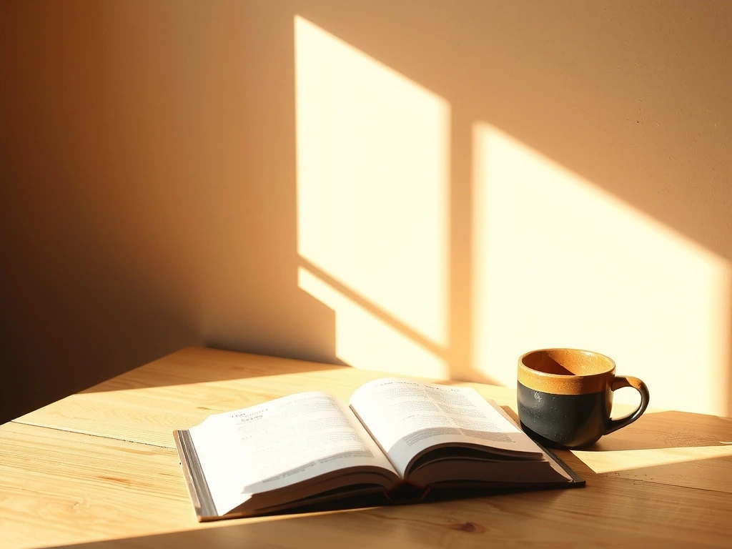 Calm studio atmosphere